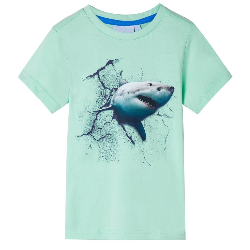 Vidaxl Children's shirt 140 light green