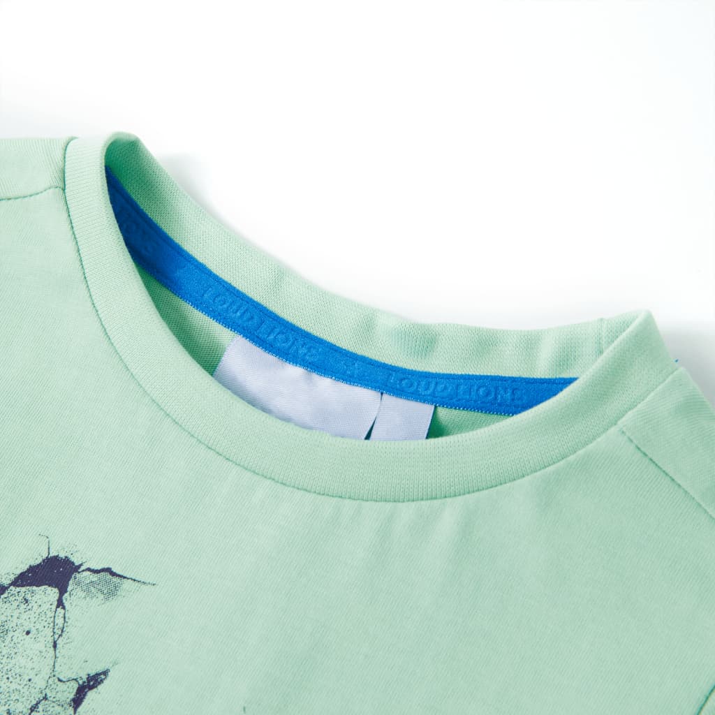 Vidaxl Children's shirt 140 light green