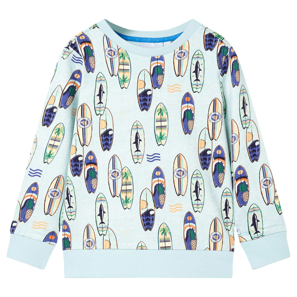 Vidaxl Children's sweater 140 mixed soft blue