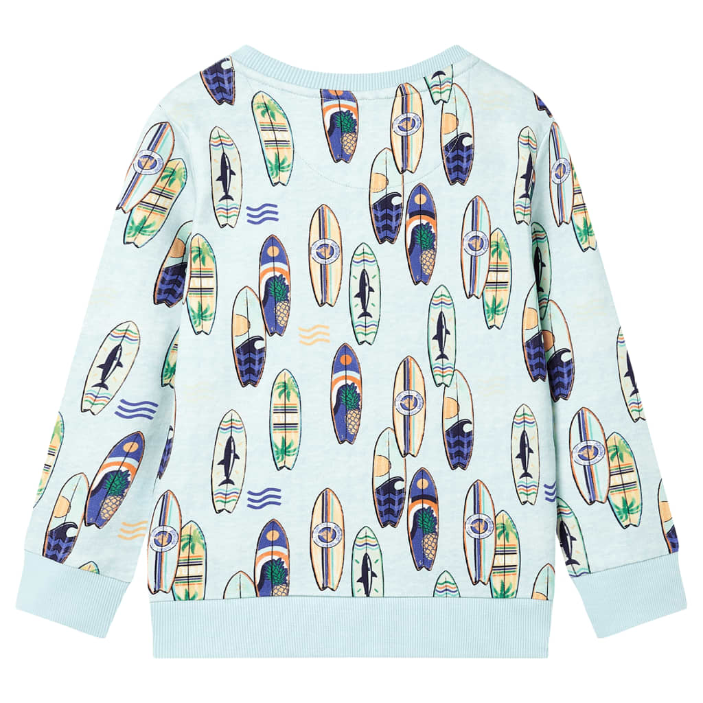 Vidaxl Children's sweater 140 mixed soft blue