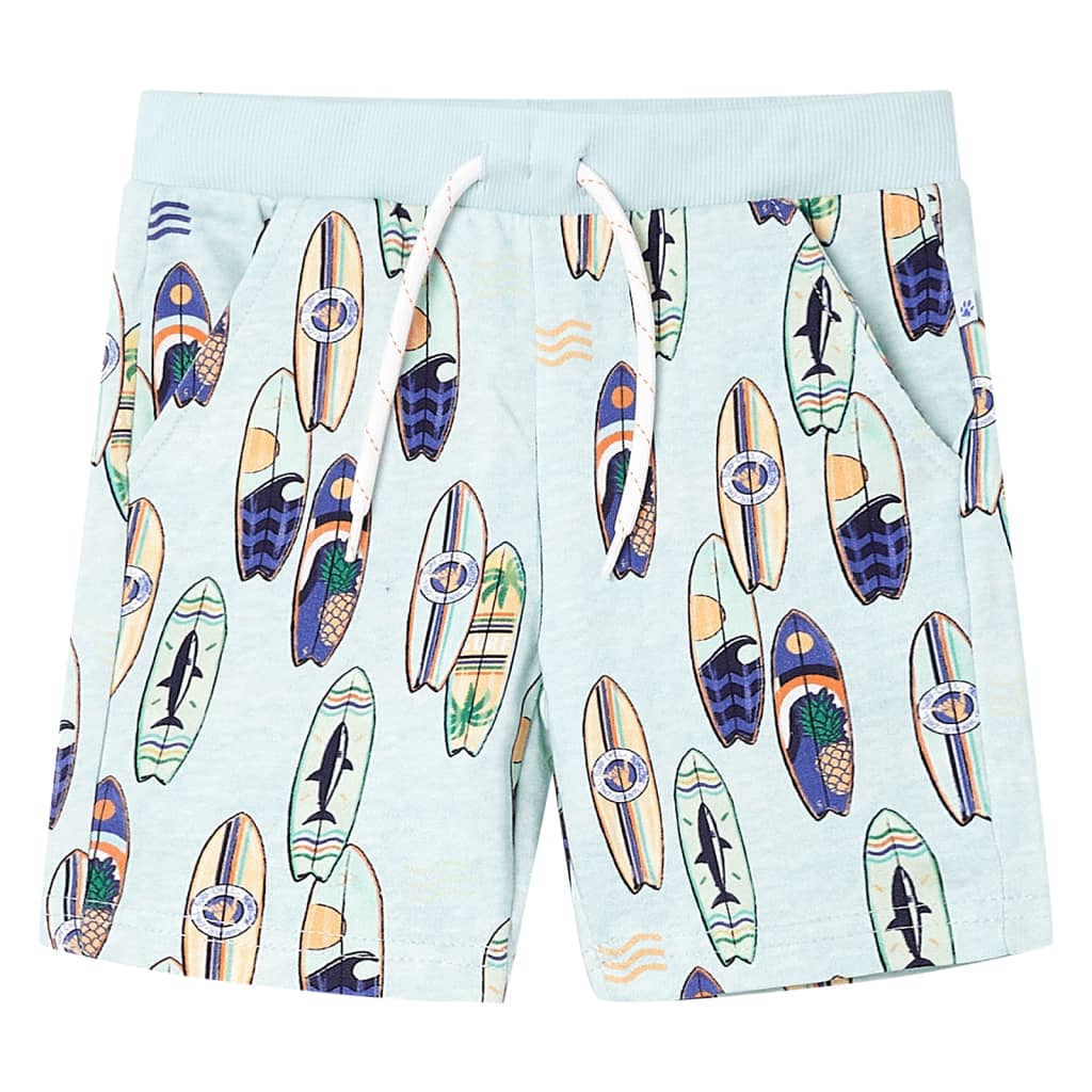 Vidaxl Children's Shorts with Trekkoord 128 mixed soft blue