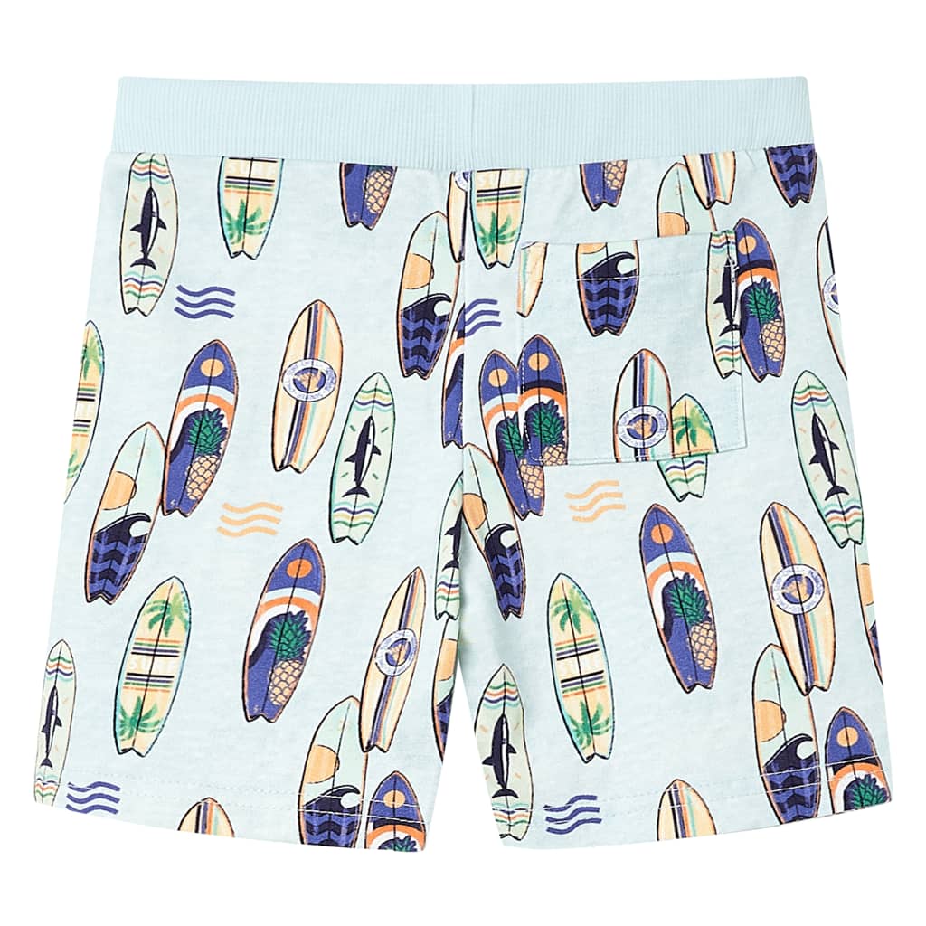 Vidaxl Children's Shorts with Trekkoord 128 mixed soft blue