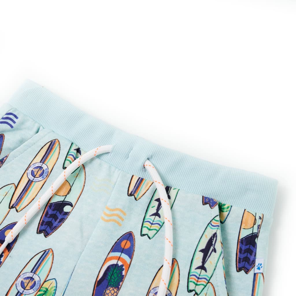 Vidaxl Children's Shorts with Trekkoord 128 mixed soft blue