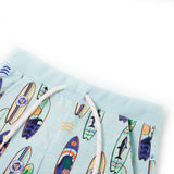 Vidaxl Children's Shorts with Trekkoord 128 mixed soft blue