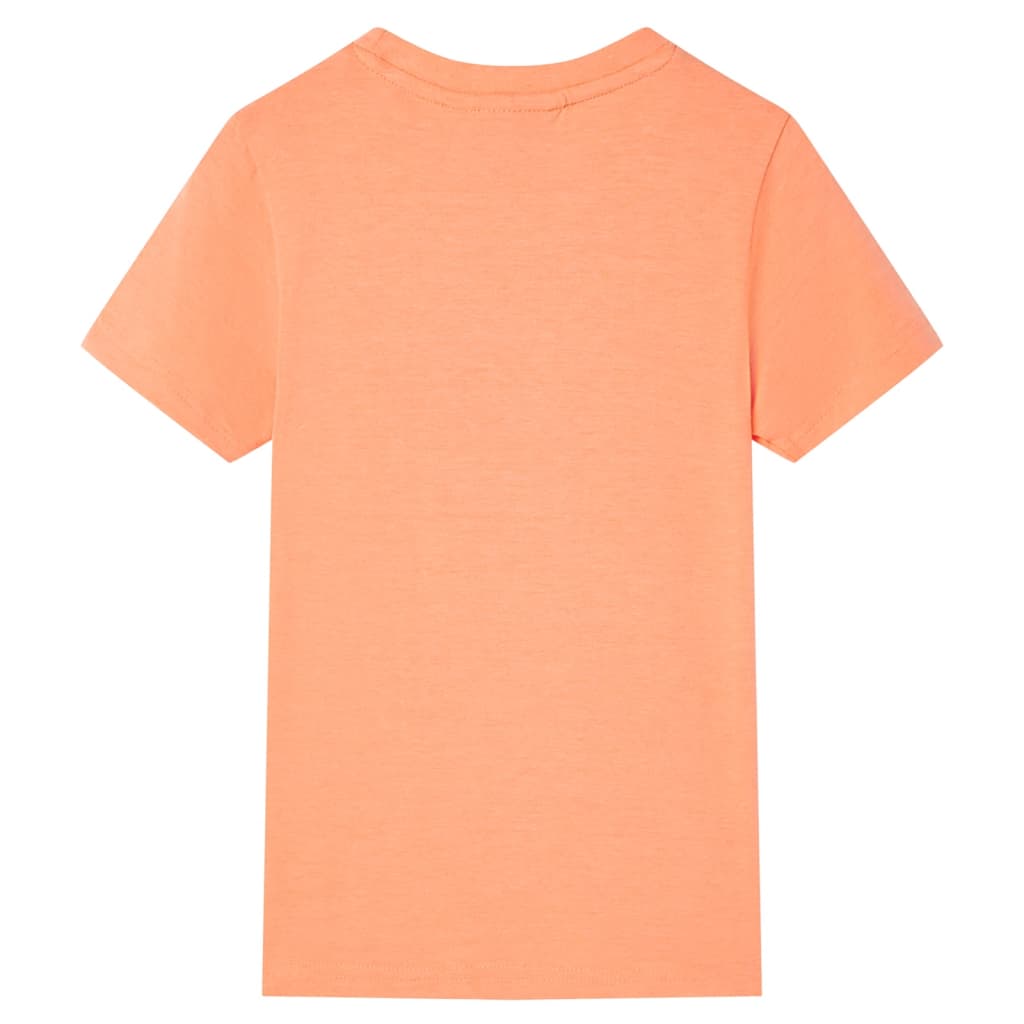 Vidaxl Children's shirt with short sleeves 116 neonoranje