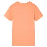 Vidaxl Children's shirt with short sleeves 128 neonoranje