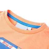 Vidaxl Children's shirt with short sleeves 140 neonoranje