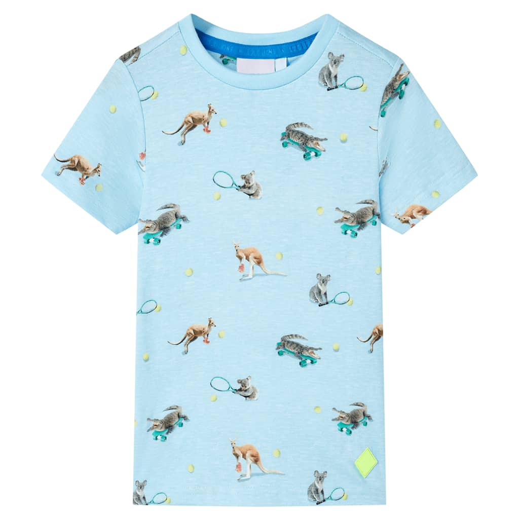 Vidaxl Children's shirt 116 mixed light blue