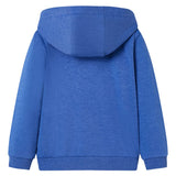 Dětská vesta Vidaxl s kapucí a Rits 92 Mixed Blue