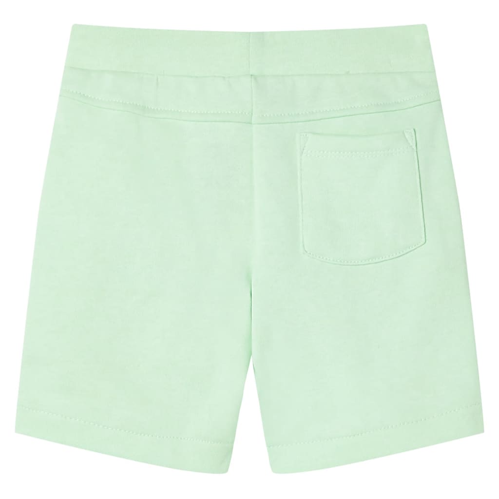 Dětské šortky Vidaxl s Trekkoordem 104 Bright Green