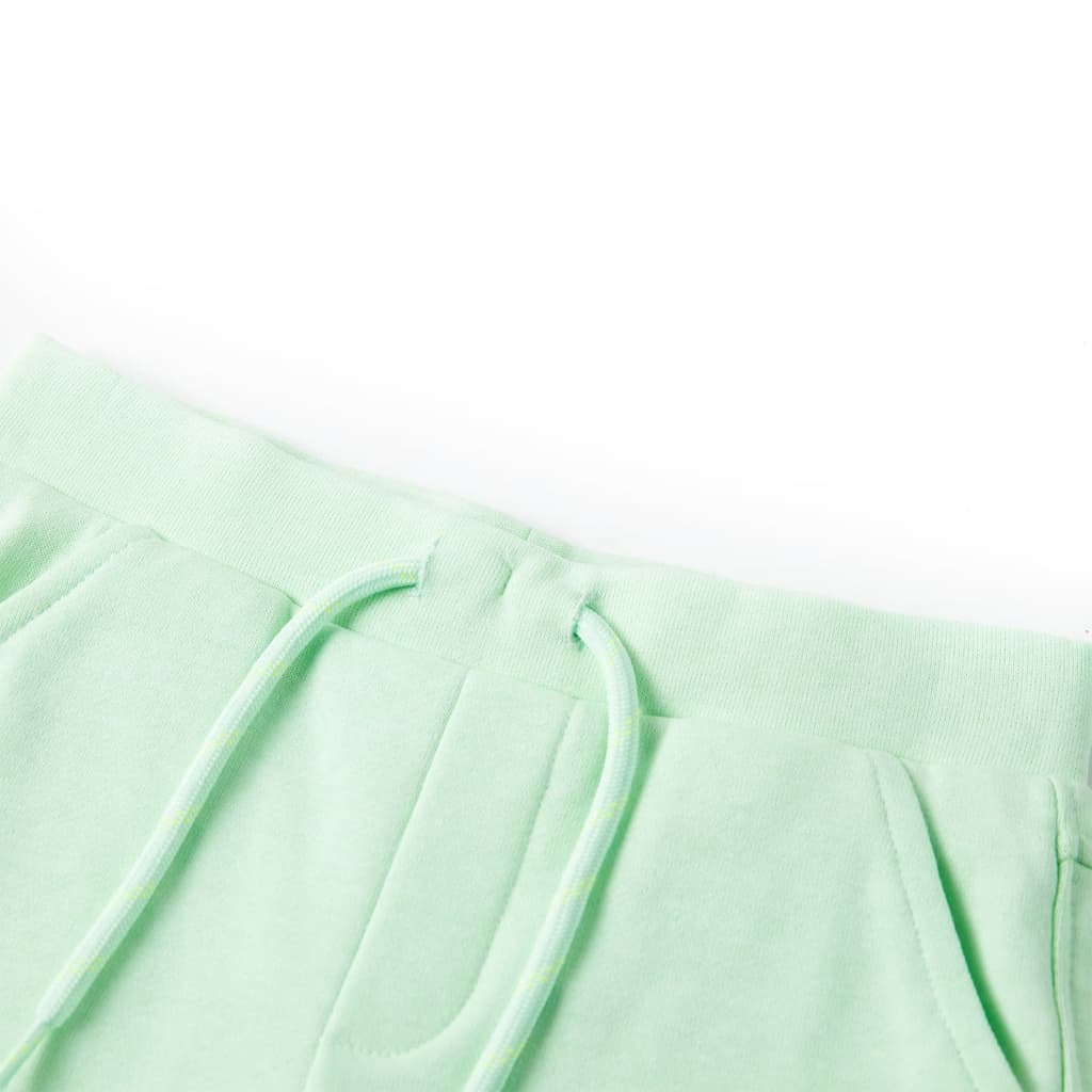 Dětské šortky Vidaxl s Trekkoordem 104 Bright Green