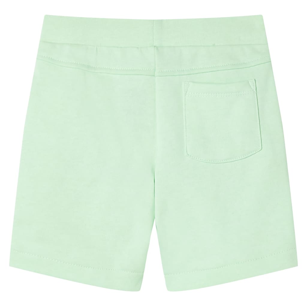 Dětské šortky Vidaxl s Trekkoordem 116 Bright Groen