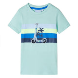 Vidaxl Children's shirt 104 light mint colored