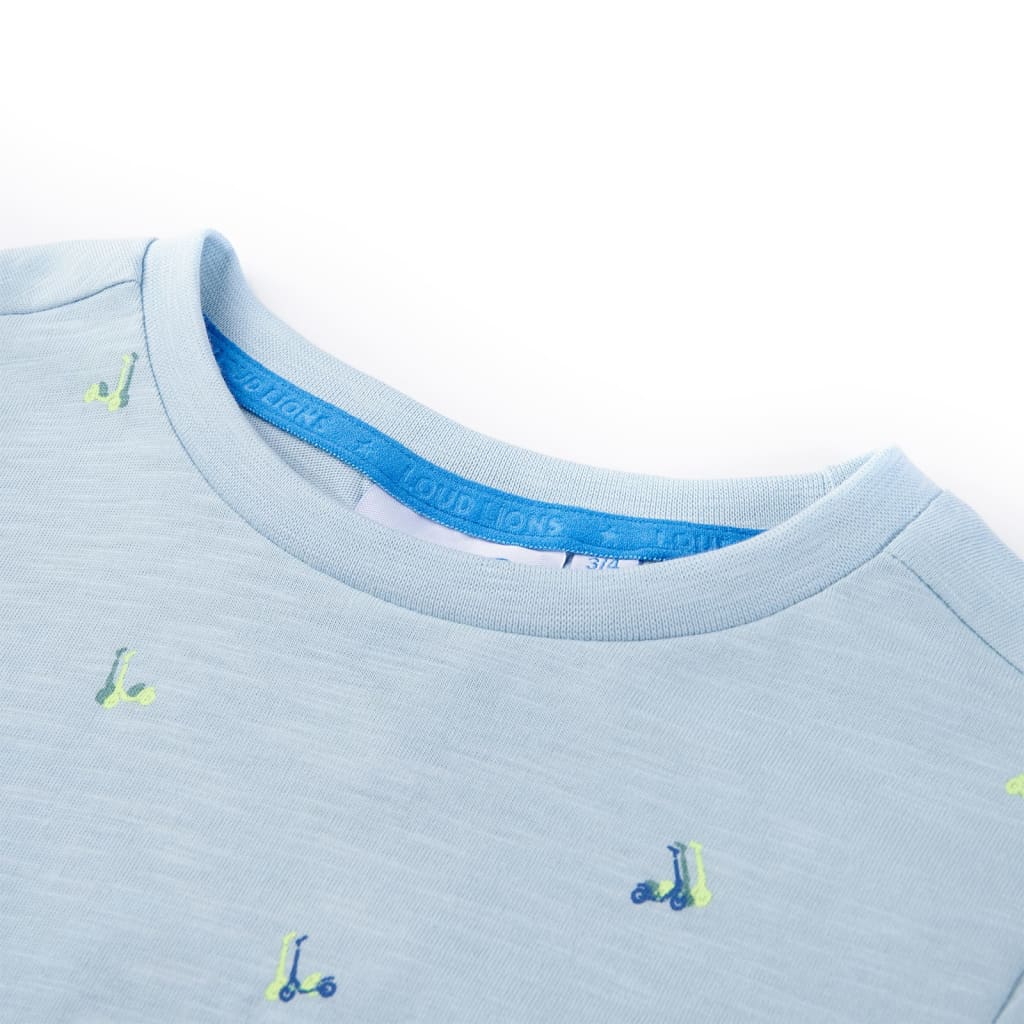 Vidaxl Children's shirt 104 light blue