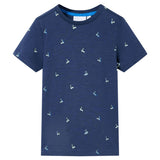 Vidaxl Children's shirt 104 Dark blue