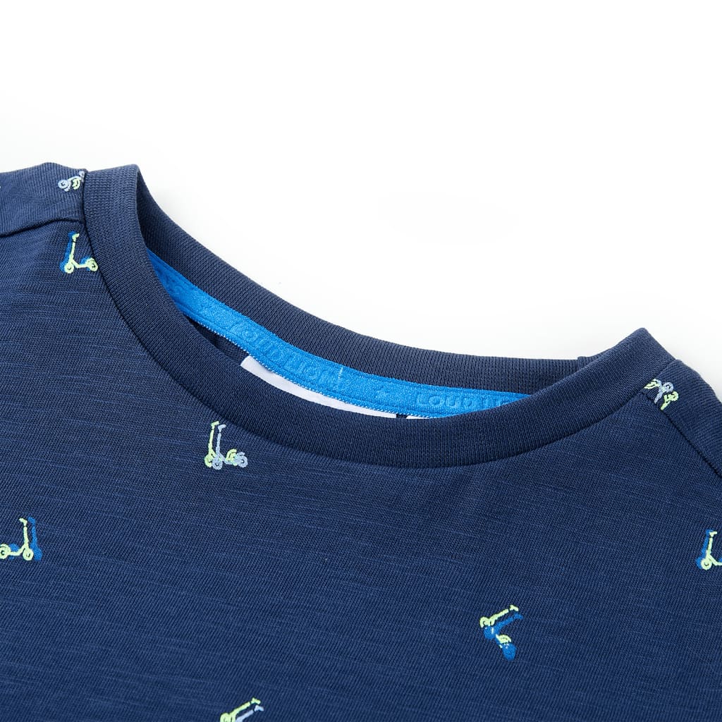 Vidaxl Children's shirt 104 Dark blue