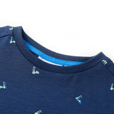 Vidaxl Children's shirt 104 Dark blue
