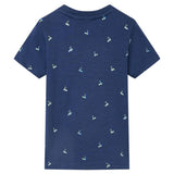 Vidaxl Children's shirt 140 Dark blue