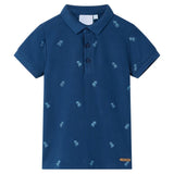 Vidaxl Children's Polo Shirt 92 Dark Blue