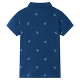 Vidaxl Children's Polo Shirt 92 Dark Blue