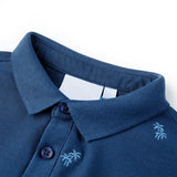 Vidaxl Children's Polo Shirt 140 Dark Blue