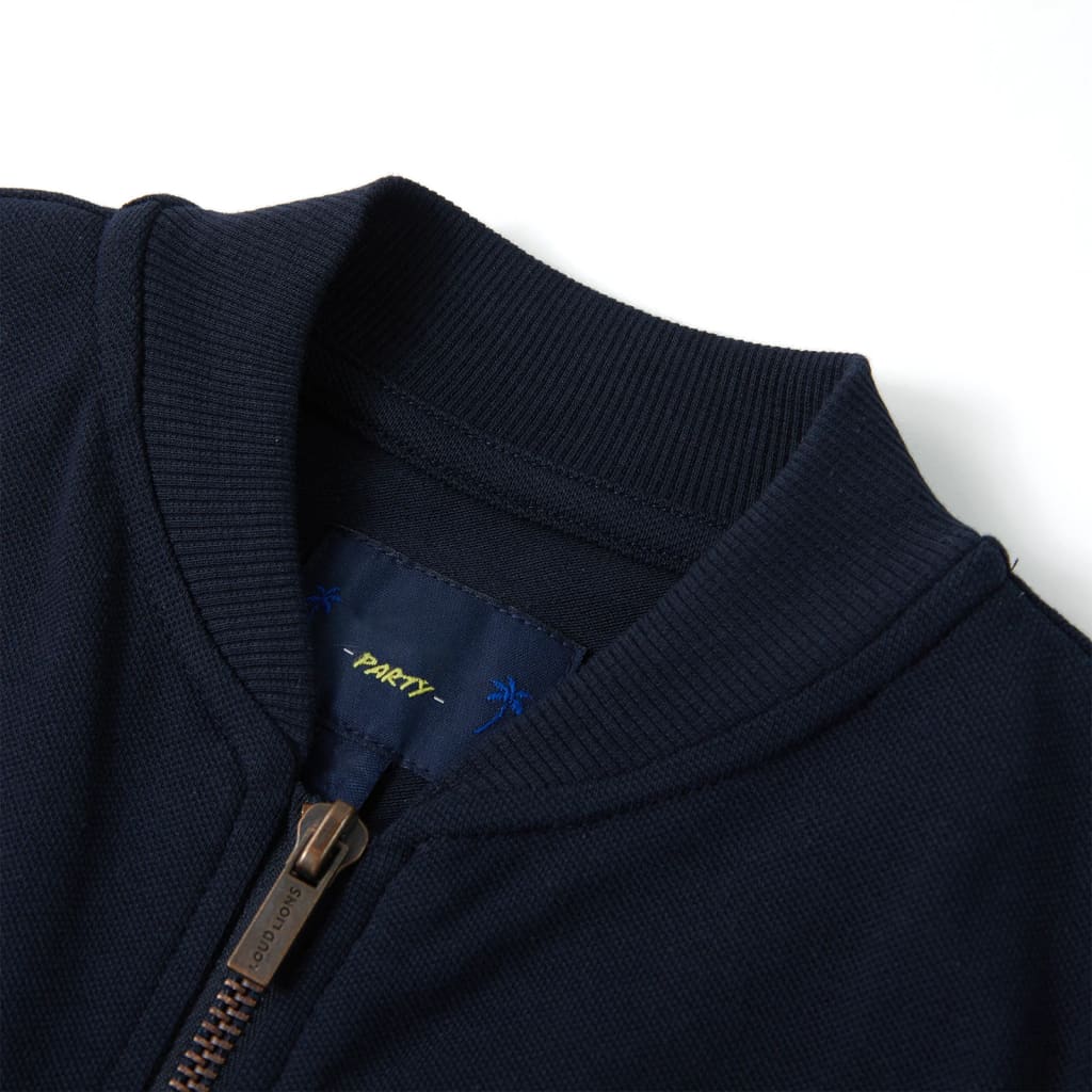 Vidaxl Children's Stupt With Rits 104 Navy Blue
