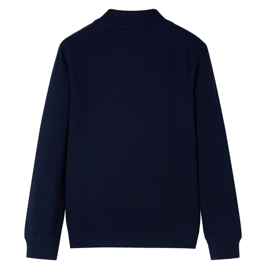 Vidaxl Children's Stupt with Rits 128 Navy Blue