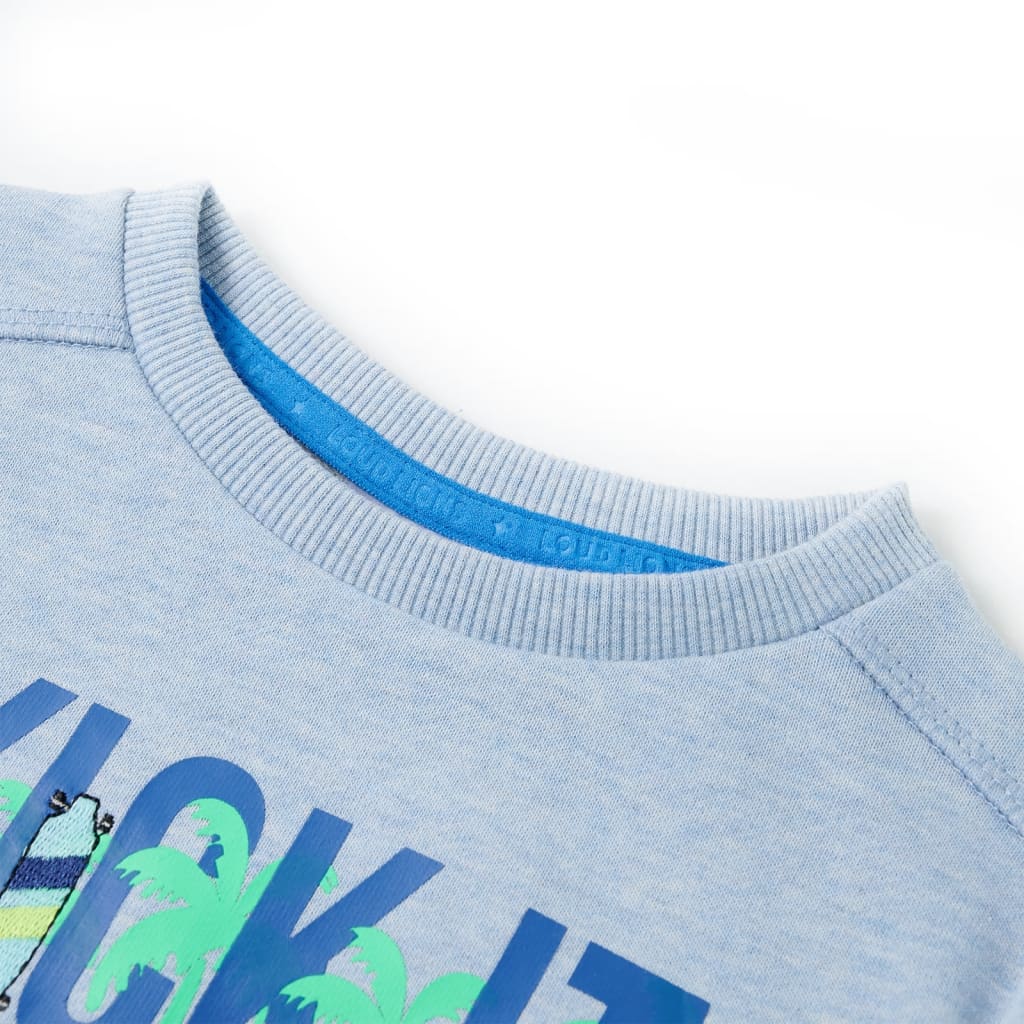 Vidaxl Children's sweater 140 mixed soft blue