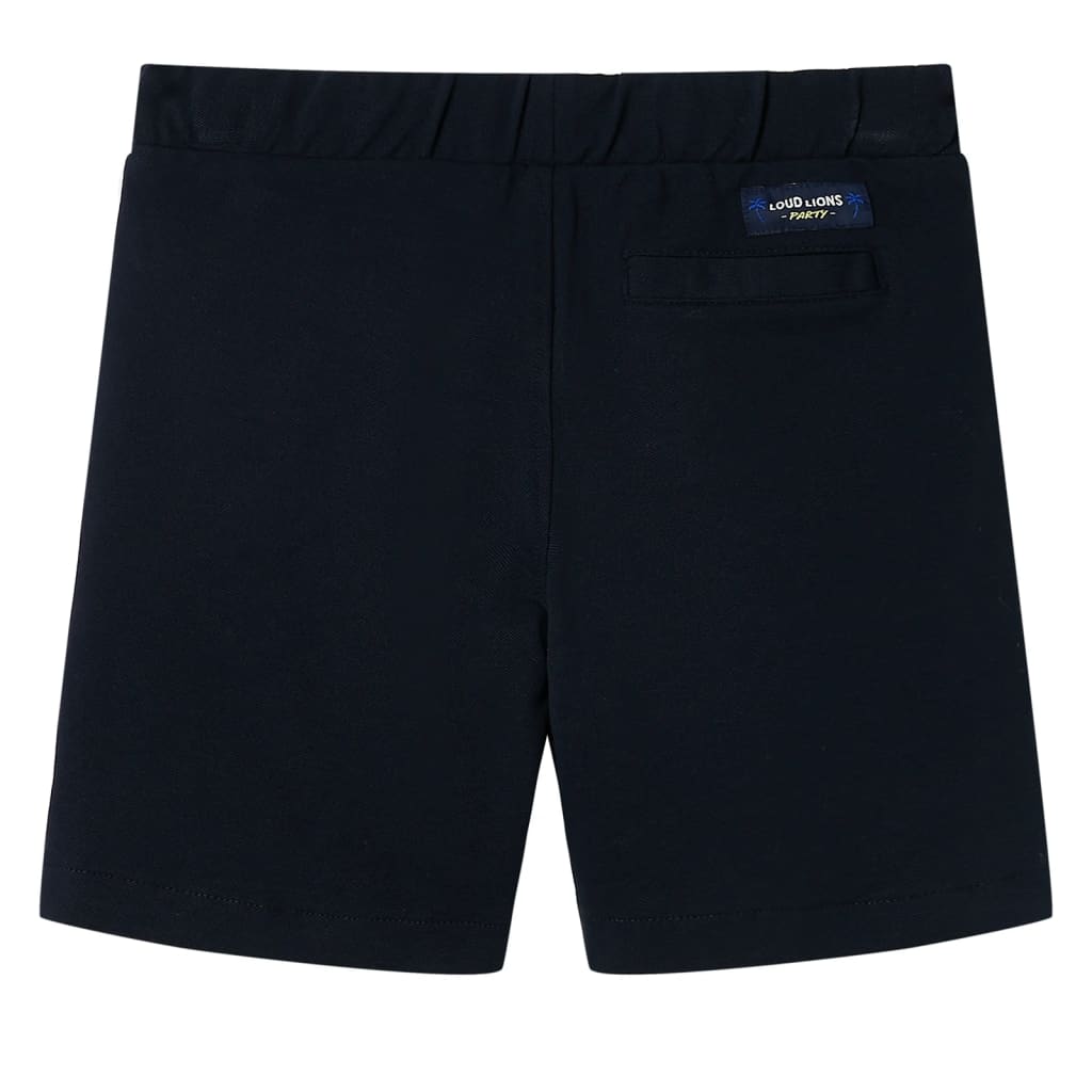 Vidaxl Children's Shorts with Trekoord 92 Navy Blue