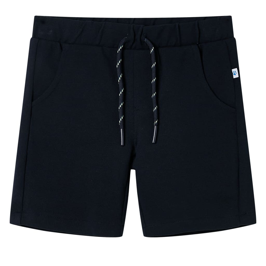 Vidaxl Children's Shorts with Trekkoord 104 Navy Blue