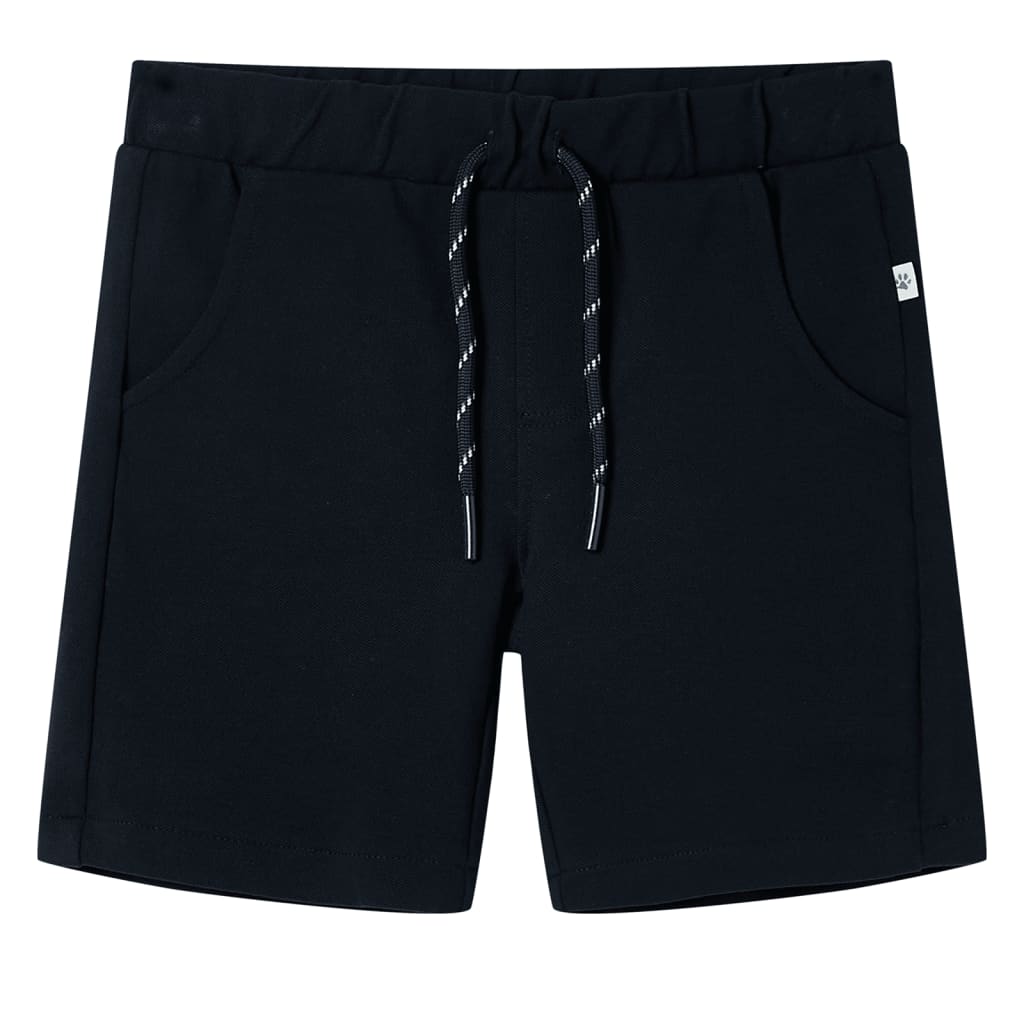 Vidaxl Children's Shorts with Trekoord 128 Navy Blue