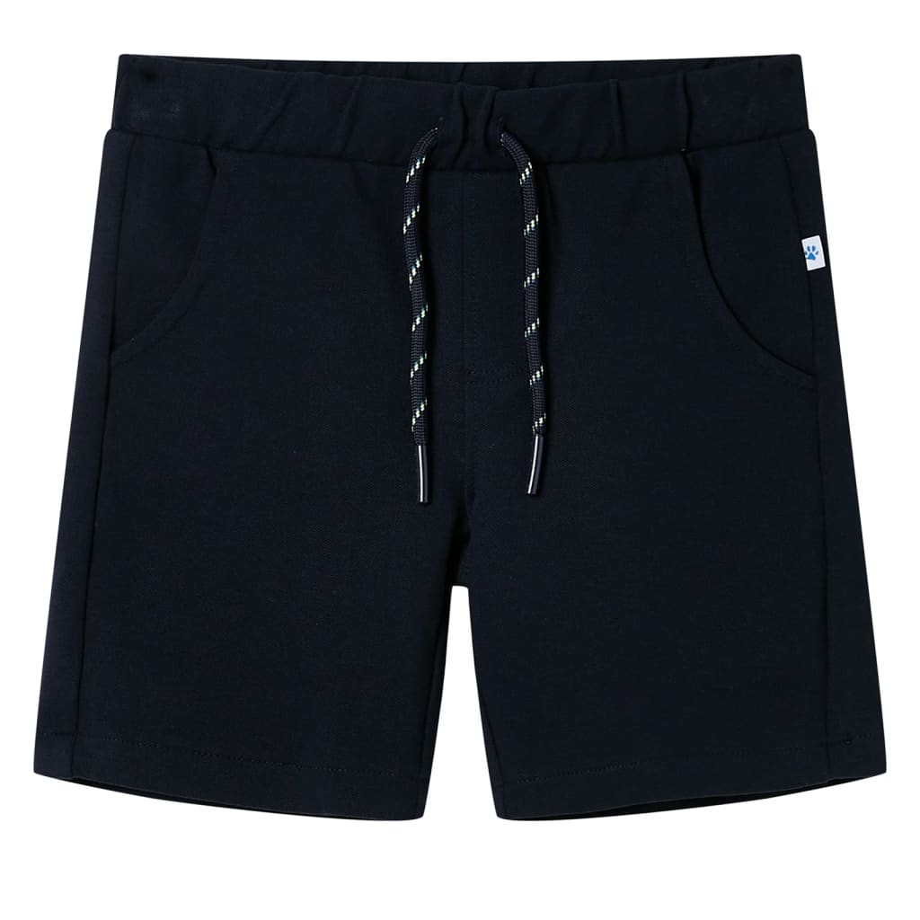 Vidaxl Children's Shorts with Trekoord 140 Navy Blue