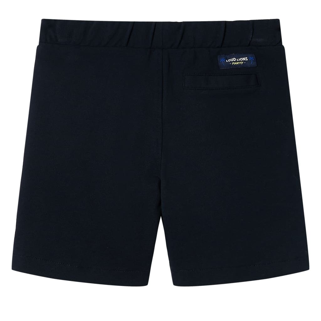 Vidaxl Children's Shorts with Trekoord 140 Navy Blue