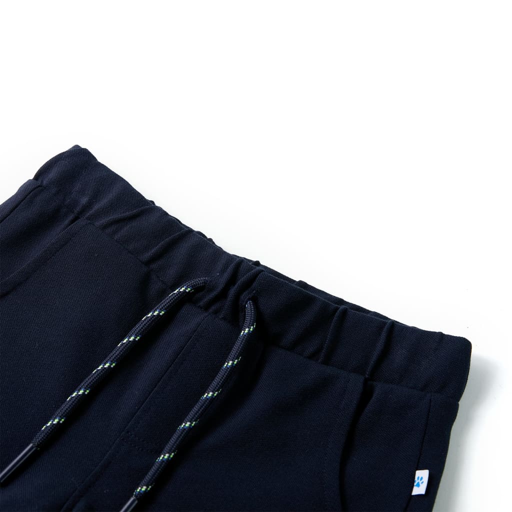Vidaxl Children's Shorts with Trekoord 140 Navy Blue