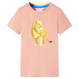 Vidaxl Children's Shirt 104 Light Orange
