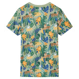 Vidaxl Kanner Shirt mat kuerzen Ärmelen 140 Multi -Colored