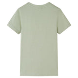 Camicia per bambini Vidaxl con maniche corte 92 presa luce -lorata