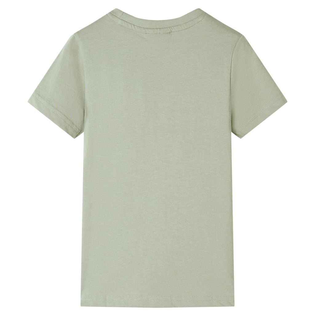 Vidaxl Kanner Shirt mat kuerzen Ärmelen 128 Liichtbetreiung -Colored