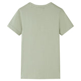 Vidaxl Kanner Shirt mat kuerzen Ärmelen 128 Liichtbetreiung -Colored