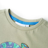 Vidaxl Kanner Shirt mat kuerzen Ärmelen 128 Liichtbetreiung -Colored