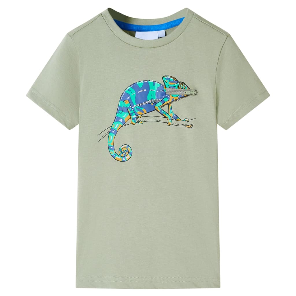 Camicia per bambini Vidaxl con maniche corte 140 presa luce -lorata