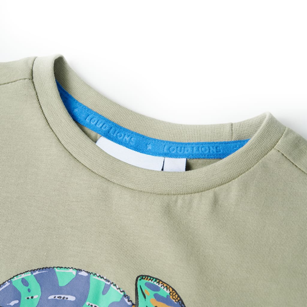 Camicia per bambini Vidaxl con maniche corte 140 presa luce -lorata