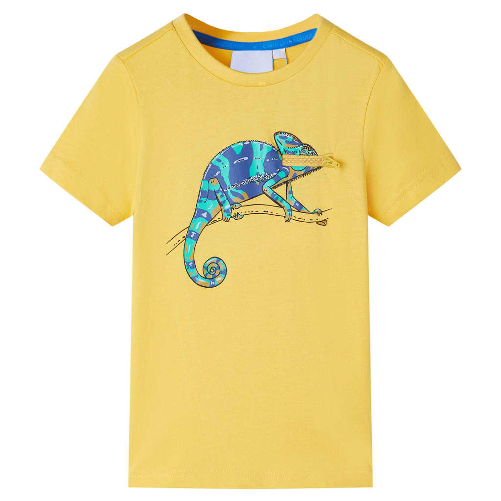 Camicia per bambini Vidaxl con maniche corte 92 odore chiaro luminoso