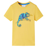 Camicia per bambini Vidaxl con maniche corte 92 odore chiaro luminoso