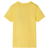 Camicia per bambini Vidaxl con maniche corte 92 odore chiaro luminoso