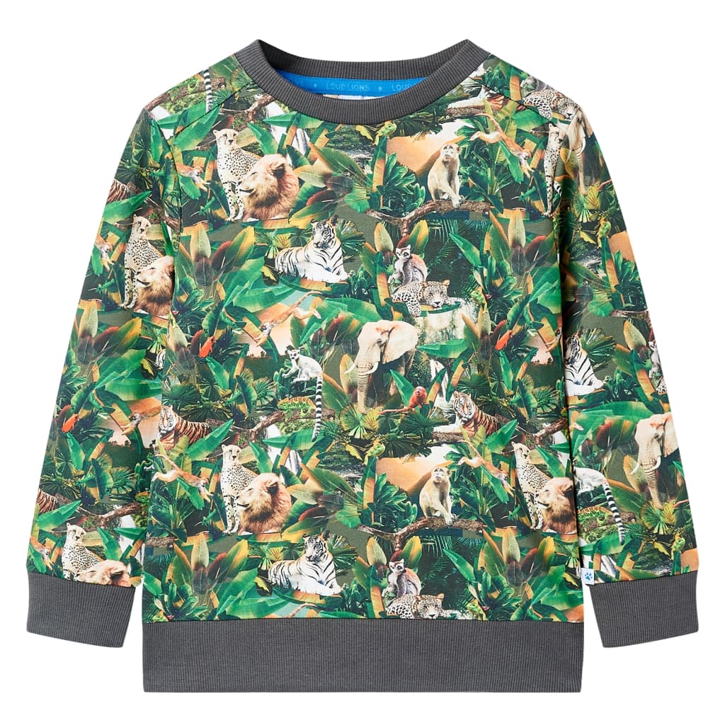 Vidaxl Children's sweater 104 Oudpetrol