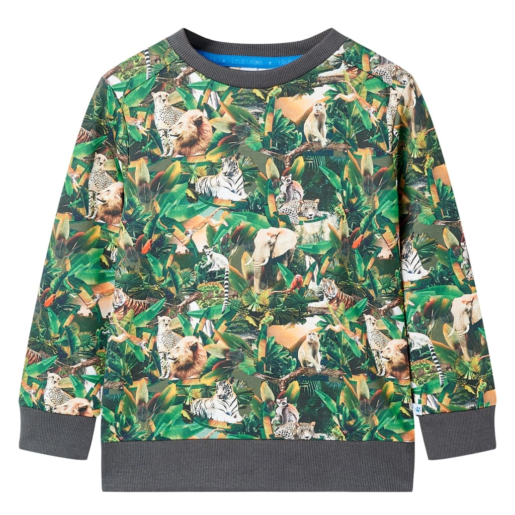 Vidaxl Children's sweater 116 Oudpetrol
