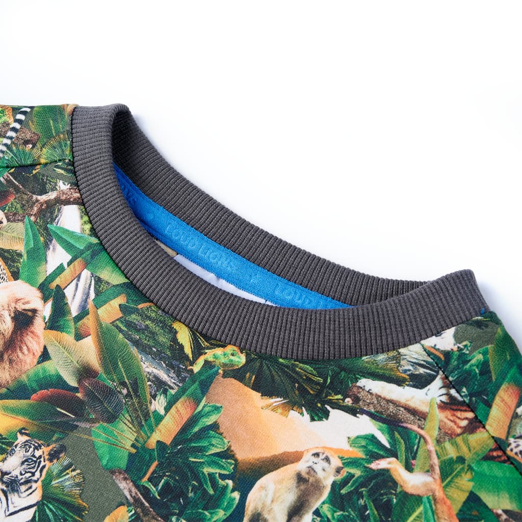 Vidaxl Children's sweater 140 Oudpetrol