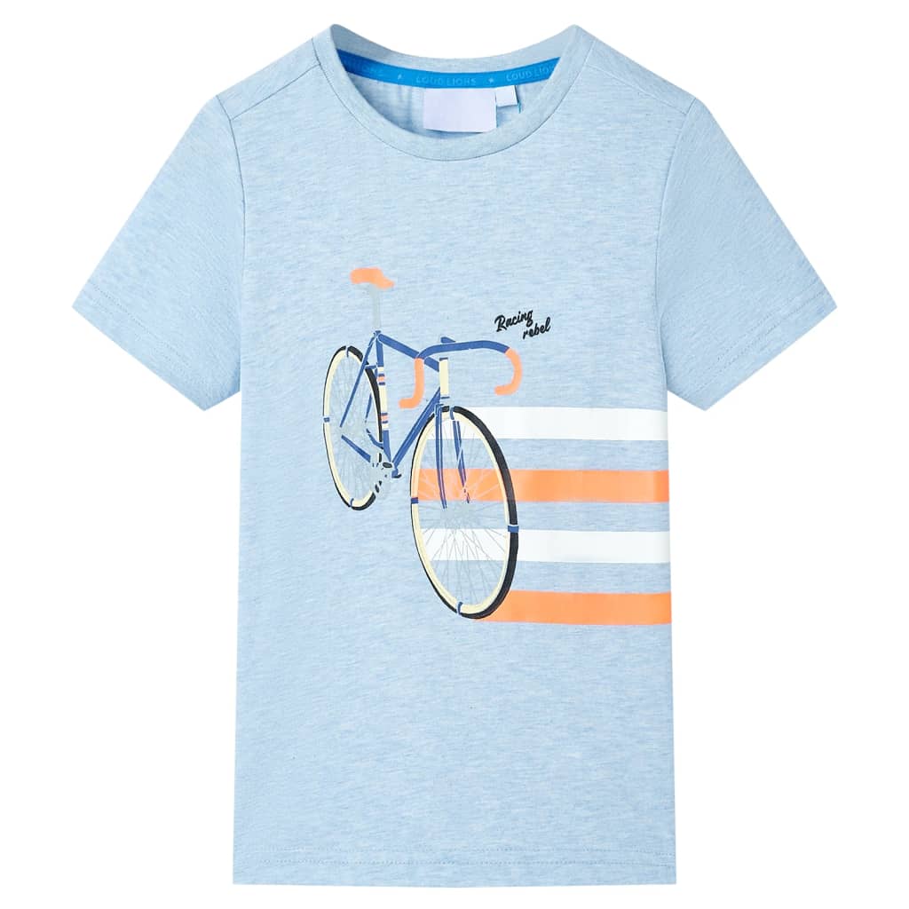 Vidaxl Children's shirt 116 mixed soft blue