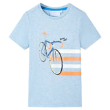 Vidaxl Children's shirt 116 mixed soft blue